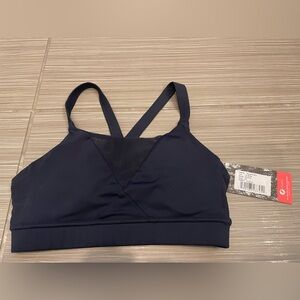 Oiselle Tangent Bra, Navy Size 6